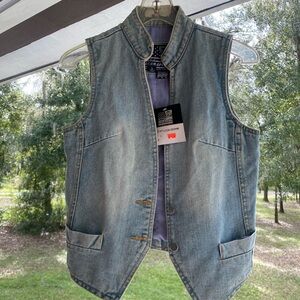 Deadstock Biker Dream Apparel Denim Vest